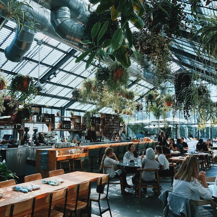 Shared dishes and family-style dining